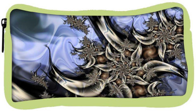 

Snoogg Eco Friendly Canvas Fractal Swirling Smoke Designer Student Pen Pencil Case Coin Purse Pouch Cosmetic Makeup Bag (GREEN) Pouch(Multicolor)
