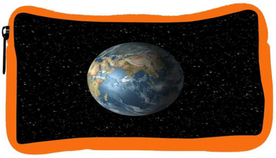 

Snoogg Eco Friendly Canvas Earth Student Pen Pencil Case Coin Purse Pouch Cosmetic Makeup Bag (ORANGE) Pouch(Multicolor)