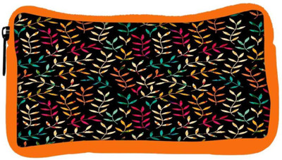 

Snoogg Eco Friendly Canvas Seamless Leaf Patternleaf Background Autumn Seamless Pattern Student Pen Pencil Case Coin Purse Pouch Cosmetic Makeup Bag (ORANGE) Pouch(Multicolor)