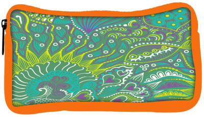 

Snoogg Eco Friendly Canvas Abstract Seamless Texture With Fish Student Pen Pencil Case Coin Purse Pouch Cosmetic Makeup Bag (ORANGE) Pouch(Multicolor)
