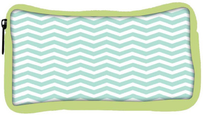 

Snoogg Eco Friendly Canvas Wave Print Soft Blue Student Pen Pencil Case Coin Purse Pouch Cosmetic Makeup Bag (GREEN) Pouch(Multicolor)