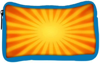 

Snoogg Eco Friendly Canvas Orange Rays Background Student Pen Pencil Case Coin Purse Pouch Cosmetic Makeup Bag (BLUE) Pouch(Multicolor)