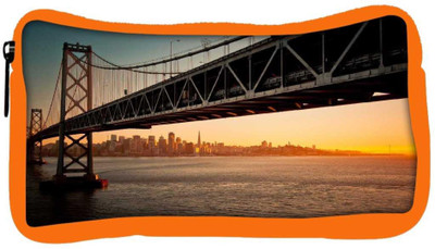 

Snoogg Eco Friendly Canvas Subway Designer Student Pen Pencil Case Coin Purse Pouch Cosmetic Makeup Bag (ORANGE) Pouch(Multicolor)