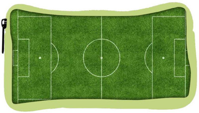 

Snoogg Eco Friendly Canvas Football Field Student Pen Pencil Case Coin Purse Pouch Cosmetic Makeup Bag (GREEN) Pouch(Multicolor)