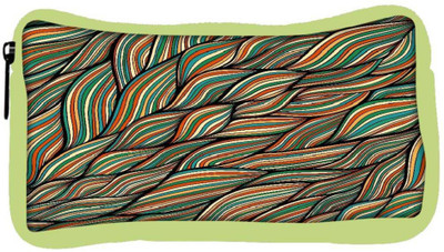 

Snoogg Eco Friendly Canvas Multicolor Leaves Designer Student Pen Pencil Case Coin Purse Pouch Cosmetic Makeup Bag (GREEN) Pouch(Multicolor)