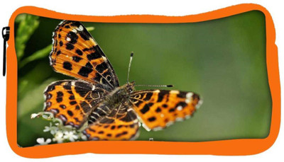 

Snoogg Eco Friendly Canvas Abstract Multicolor Butterfly Designer Student Pen Pencil Case Coin Purse Pouch Cosmetic Makeup Bag (ORANGE) Pouch(Multicolor)