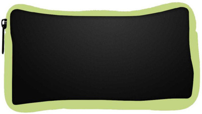 

Snoogg Eco Friendly Canvas Dark Black Pattern Design Designer Student Pen Pencil Case Coin Purse Pouch Cosmetic Makeup Bag (GREEN) Pouch(Multicolor)