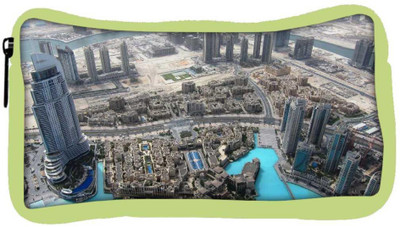 

Snoogg Eco Friendly Canvas Lake In Dubai Designer Student Pen Pencil Case Coin Purse Pouch Cosmetic Makeup Bag (GREEN) Pouch(Multicolor)