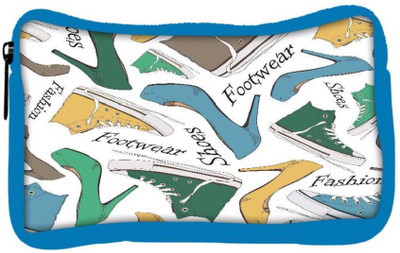 

Snoogg Eco Friendly Canvas Footwear Designer Student Pen Pencil Case Coin Purse Pouch Cosmetic Makeup Bag (BLUE) Pouch(Multicolor)