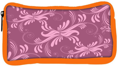 

Snoogg Eco Friendly Canvas Abstract Marron Pattern Design Designer Student Pen Pencil Case Coin Purse Pouch Cosmetic Makeup Bag (ORANGE) Pouch(Multicolor)