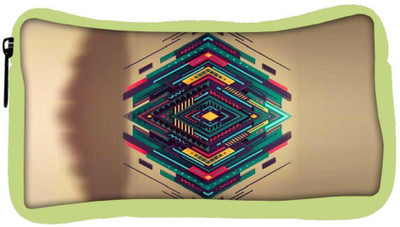 

Snoogg Eco Friendly Canvas Spiral Zoyd Student Pen Pencil Case Coin Purse Pouch Cosmetic Makeup Bag (GREEN) Pouch(Multicolor)