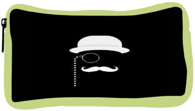 

Snoogg Eco Friendly Canvas Minimal Detective Student Pen Pencil Case Coin Purse Pouch Cosmetic Makeup Bag (GREEN) Pouch(Multicolor)