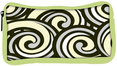 

Snoogg Eco Friendly Canvas Abstract Multicolor Waves Designer Student Pen Pencil Case Coin Purse Pouch Cosmetic Makeup Bag (GREEN) Pouch(Multicolor)