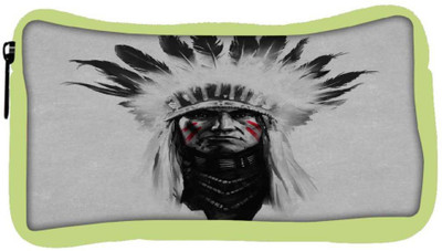 

Snoogg Eco Friendly Canvas Red Indian Minimal Student Pen Pencil Case Coin Purse Pouch Cosmetic Makeup Bag (GREEN) Pouch(Multicolor)