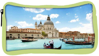 

Snoogg Eco Friendly Canvas Rome Lake Designer Student Pen Pencil Case Coin Purse Pouch Cosmetic Makeup Bag (GREEN) Pouch(Multicolor)