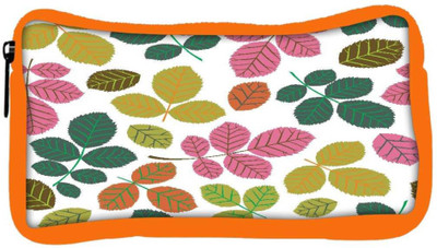 

Snoogg Eco Friendly Canvas Seamless Pattern With Leaf Student Pen Pencil Case Coin Purse Pouch Cosmetic Makeup Bag (ORANGE) Pouch(Multicolor)