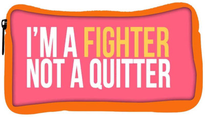 

Snoogg Eco Friendly Canvas Im A Fighter Student Pen Pencil Case Coin Purse Pouch Cosmetic Makeup Bag (ORANGE) Pouch(Multicolor)