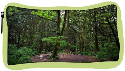 

Snoogg Eco Friendly Canvas Tall Trees Designer Student Pen Pencil Case Coin Purse Pouch Cosmetic Makeup Bag (GREEN) Pouch(Multicolor)