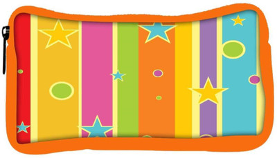 

Snoogg Eco Friendly Canvas Abstract Christmas Strings Designer Student Pen Pencil Case Coin Purse Pouch Cosmetic Makeup Bag (ORANGE) Pouch(Multicolor)