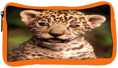 

Snoogg Eco Friendly Canvas Tiger 19 Student Pen Pencil Case Coin Purse Pouch Cosmetic Makeup Bag (ORANGE) Pouch(Multicolor)