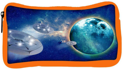 

Snoogg Eco Friendly Canvas Aliens Spacecrafts Student Pen Pencil Case Coin Purse Pouch Cosmetic Makeup Bag (ORANGE) Pouch(Multicolor)