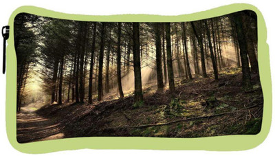 

Snoogg Eco Friendly Canvas Dense Forest Designer Student Pen Pencil Case Coin Purse Pouch Cosmetic Makeup Bag (GREEN) Pouch(Multicolor)