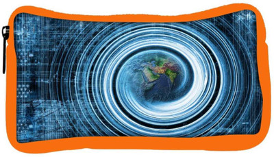 

Snoogg Eco Friendly Canvas Abstract Internet Background Student Pen Pencil Case Coin Purse Pouch Cosmetic Makeup Bag (ORANGE) Pouch(Multicolor)