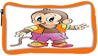 

Snoogg Eco Friendly Canvas Comic Character Background Student Pen Pencil Case Coin Purse Pouch Cosmetic Makeup Bag (ORANGE) Pouch(Multicolor)