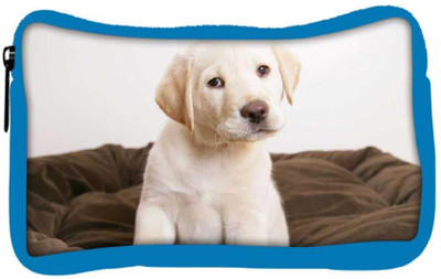 

Snoogg Eco Friendly Canvas Cute Puppy Designer Student Pen Pencil Case Coin Purse Pouch Cosmetic Makeup Bag (BLUE) Pouch(Multicolor)