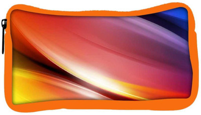 

Snoogg Eco Friendly Canvas Feathery Pattern Design Designer Student Pen Pencil Case Coin Purse Pouch Cosmetic Makeup Bag (ORANGE) Pouch(Multicolor)