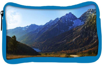 

Snoogg Eco Friendly Canvas Pathway Along The Mountain Side Designer Student Pen Pencil Case Coin Purse Pouch Cosmetic Makeup Bag (BLUE) Pouch(Multicolor)