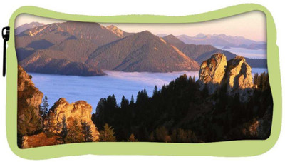 

Snoogg Eco Friendly Canvas Big Rock In Mountain Designer Student Pen Pencil Case Coin Purse Pouch Cosmetic Makeup Bag (GREEN) Pouch(Multicolor)