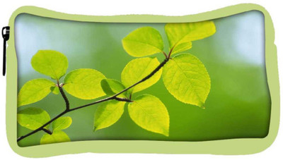 

Snoogg Eco Friendly Canvas Green Leaves Plants Designer Student Pen Pencil Case Coin Purse Pouch Cosmetic Makeup Bag (GREEN) Pouch(Multicolor)