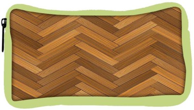 

Snoogg Eco Friendly Canvas Vector Wood Parquet Floor Student Pen Pencil Case Coin Purse Pouch Cosmetic Makeup Bag (GREEN) Pouch(Multicolor)