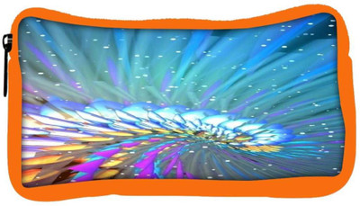 

Snoogg Eco Friendly Canvas Abstract Design Designer Student Pen Pencil Case Coin Purse Pouch Cosmetic Makeup Bag (ORANGE) Pouch(Multicolor)
