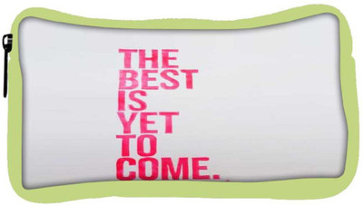 

Snoogg Eco Friendly Canvas The Best Is Yet To Come Student Pen Pencil Case Coin Purse Pouch Cosmetic Makeup Bag (GREEN) Pouch(Multicolor)