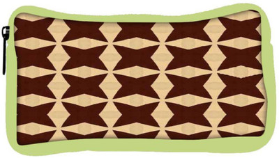

Snoogg Eco Friendly Canvas Brown Strips Designer Student Pen Pencil Case Coin Purse Pouch Cosmetic Makeup Bag (GREEN) Pouch(Multicolor)