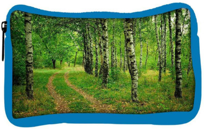 

Snoogg Eco Friendly Canvas Abstract White Trees Designer Student Pen Pencil Case Coin Purse Pouch Cosmetic Makeup Bag (BLUE) Pouch(Multicolor)