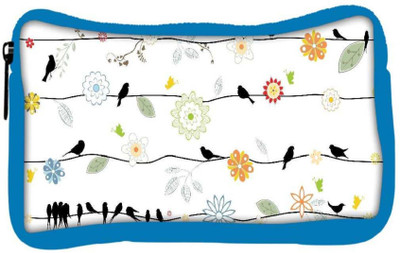 

Snoogg Eco Friendly Canvas Black Crows Designer Student Pen Pencil Case Coin Purse Pouch Cosmetic Makeup Bag (BLUE) Pouch(Multicolor)