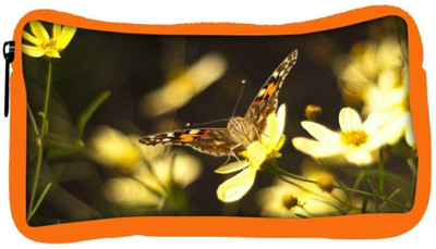 

Snoogg Eco Friendly Canvas Butterfly Sitting In Yellow Flower Designer Student Pen Pencil Case Coin Purse Pouch Cosmetic Makeup Bag (ORANGE) Pouch(Multicolor)