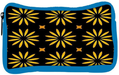 

Snoogg Eco Friendly Canvas Yellow Floral Designer Student Pen Pencil Case Coin Purse Pouch Cosmetic Makeup Bag (BLUE) Pouch(Multicolor)