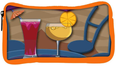 

Snoogg Eco Friendly Canvas Cocktail Sundays 2463 Student Pen Pencil Case Coin Purse Pouch Cosmetic Makeup Bag (ORANGE) Pouch(Multicolor)