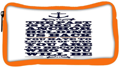 

Snoogg Eco Friendly Canvas To Become Who You Will Be Student Pen Pencil Case Coin Purse Pouch Cosmetic Makeup Bag (ORANGE) Pouch(Multicolor)