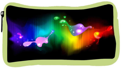 

Snoogg Eco Friendly Canvas Abstract Paint Splash Designer Student Pen Pencil Case Coin Purse Pouch Cosmetic Makeup Bag (GREEN) Pouch(Multicolor)