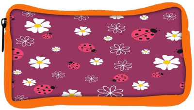 

Snoogg Eco Friendly Canvas Spring Seamless Pattern With Flowers And Ladybirds Student Pen Pencil Case Coin Purse Pouch Cosmetic Makeup Bag (ORANGE) Pouch(Multicolor)