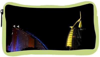 

Snoogg Eco Friendly Canvas Legendary Buildings Designer Student Pen Pencil Case Coin Purse Pouch Cosmetic Makeup Bag (GREEN) Pouch(Multicolor)