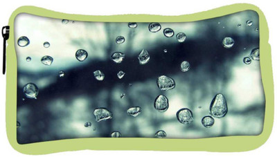

Snoogg Eco Friendly Canvas Grey Water Drops Designer Student Pen Pencil Case Coin Purse Pouch Cosmetic Makeup Bag (GREEN) Pouch(Multicolor)