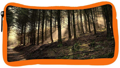 

Snoogg Eco Friendly Canvas Dense Forest Designer Student Pen Pencil Case Coin Purse Pouch Cosmetic Makeup Bag (ORANGE) Pouch(Multicolor)