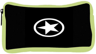 

Snoogg Eco Friendly Canvas Just A Star Student Pen Pencil Case Coin Purse Pouch Cosmetic Makeup Bag (GREEN) Pouch(Multicolor)