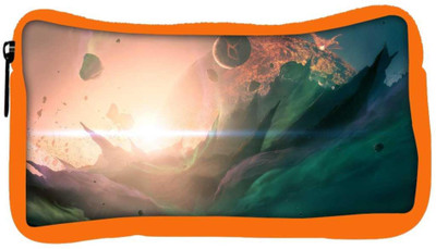 

Snoogg Eco Friendly Canvas Explosion Fantasy Designer Student Pen Pencil Case Coin Purse Pouch Cosmetic Makeup Bag (ORANGE) Pouch(Multicolor)